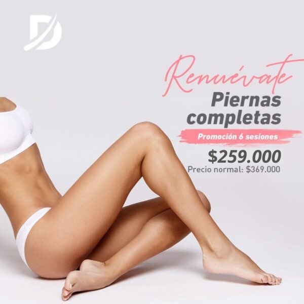 Piernas completas - 6 sesiones