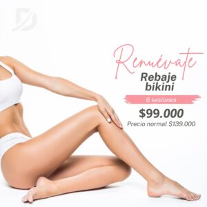 Rebaje bikini  - 6 sesiones