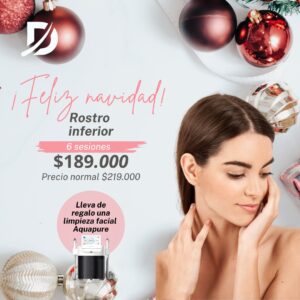 Rostro inferior - 6 sesiones - regalo 1 sesión de Limpieza facial Aquapure