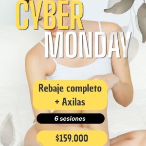 Pack rebaje completo + axilas - 6 sesiones